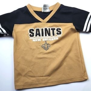 Saints New Orleans Children's NFL team apparel size 3T